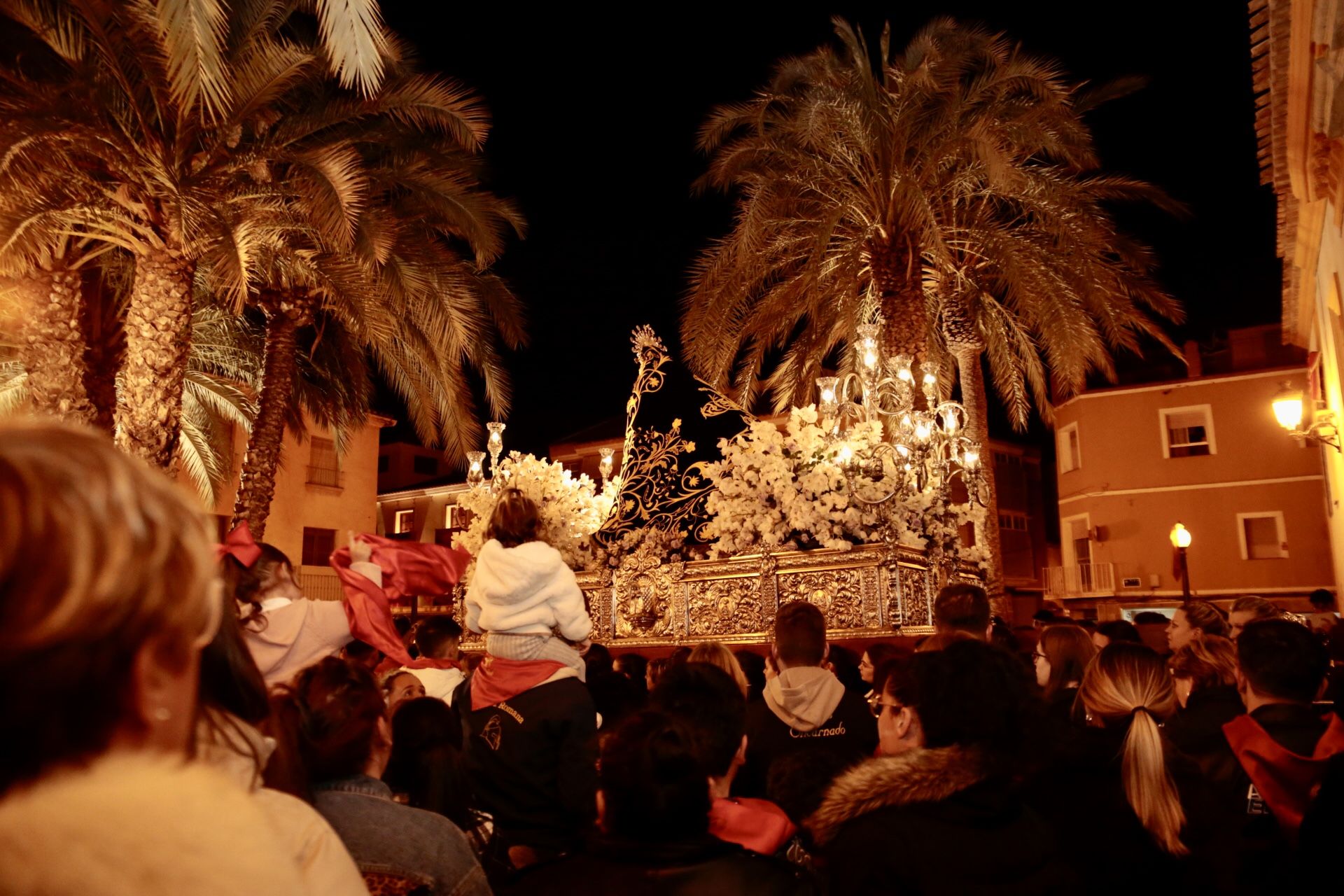 Las imágenes de la serenata a la Virgen de la Soledad en Lorca