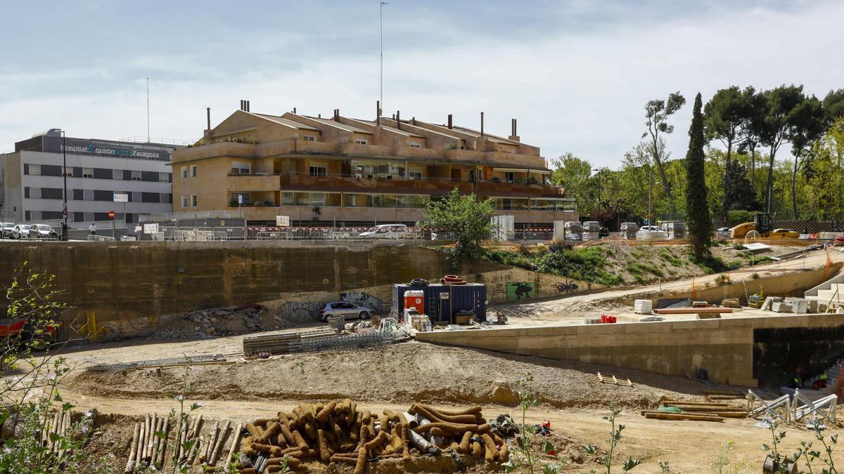 Las obras en el Huerva terminarán en menos de un año: así avanzan las obras