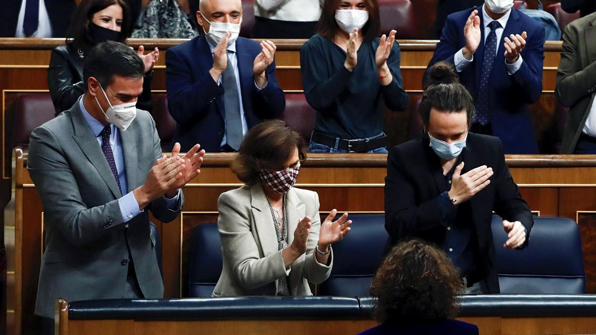 El Congreso aprueba con amplia mayoría los Presupuestos Generales de 2021