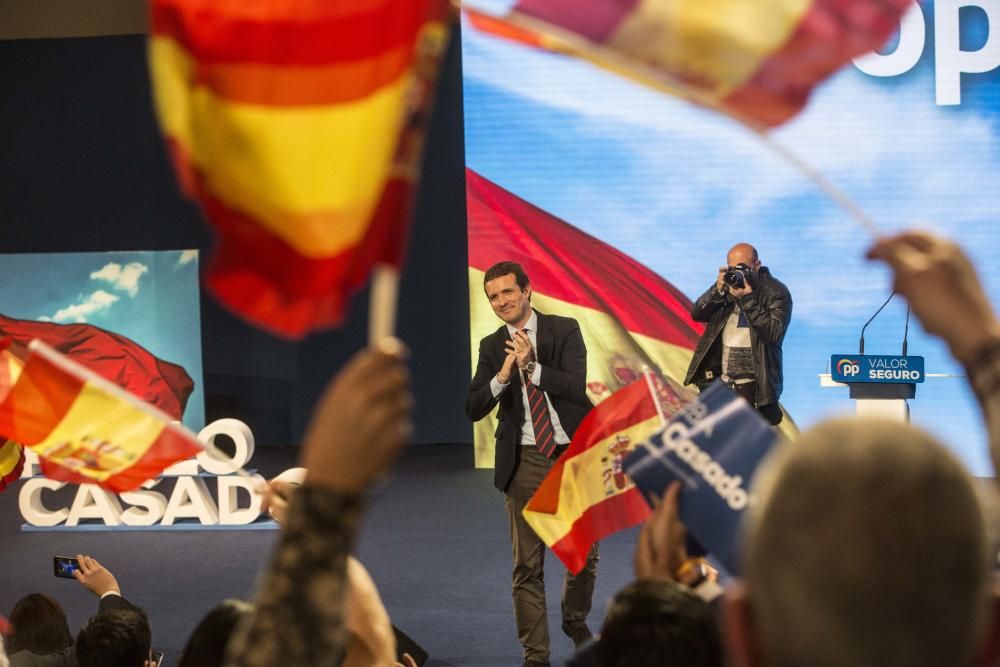 Pablo Casado reivindica que solo el PP defiende a las clases medias.