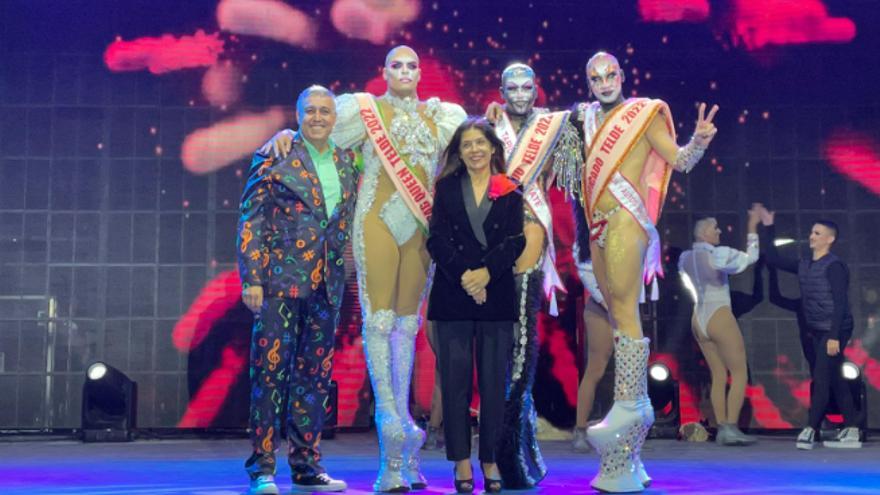 Drag Ácrux, coronado Drag Queen del Carnaval de Telde más eurovisivo