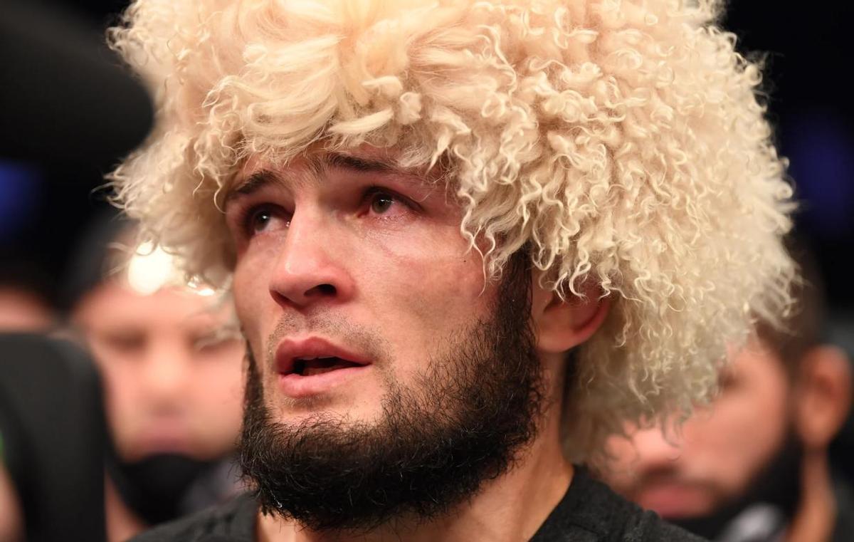 Khabib, en una imagen de archivo el día de su retirada