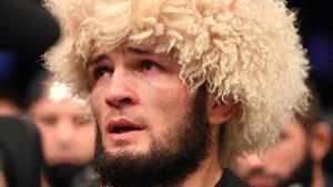 Khabib, en una imagen de archivo el día de su retirada