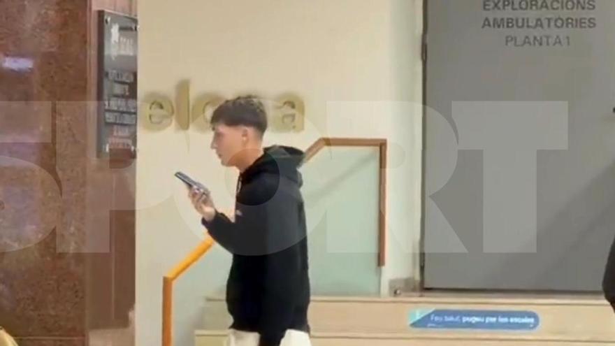 IMAGEN EXCLUSIVA SPORT: Patricio Pacifico ya está en Barcelona.