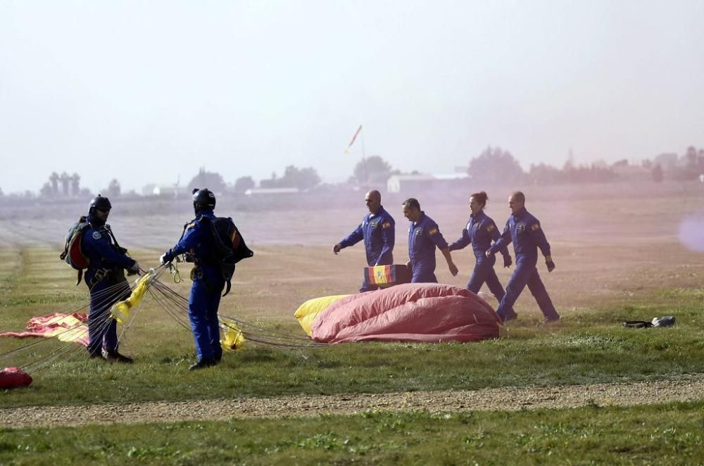 72º Aniversario del primer lanzamiento paracaidista de España en la Base Aérea de Alcantarilla