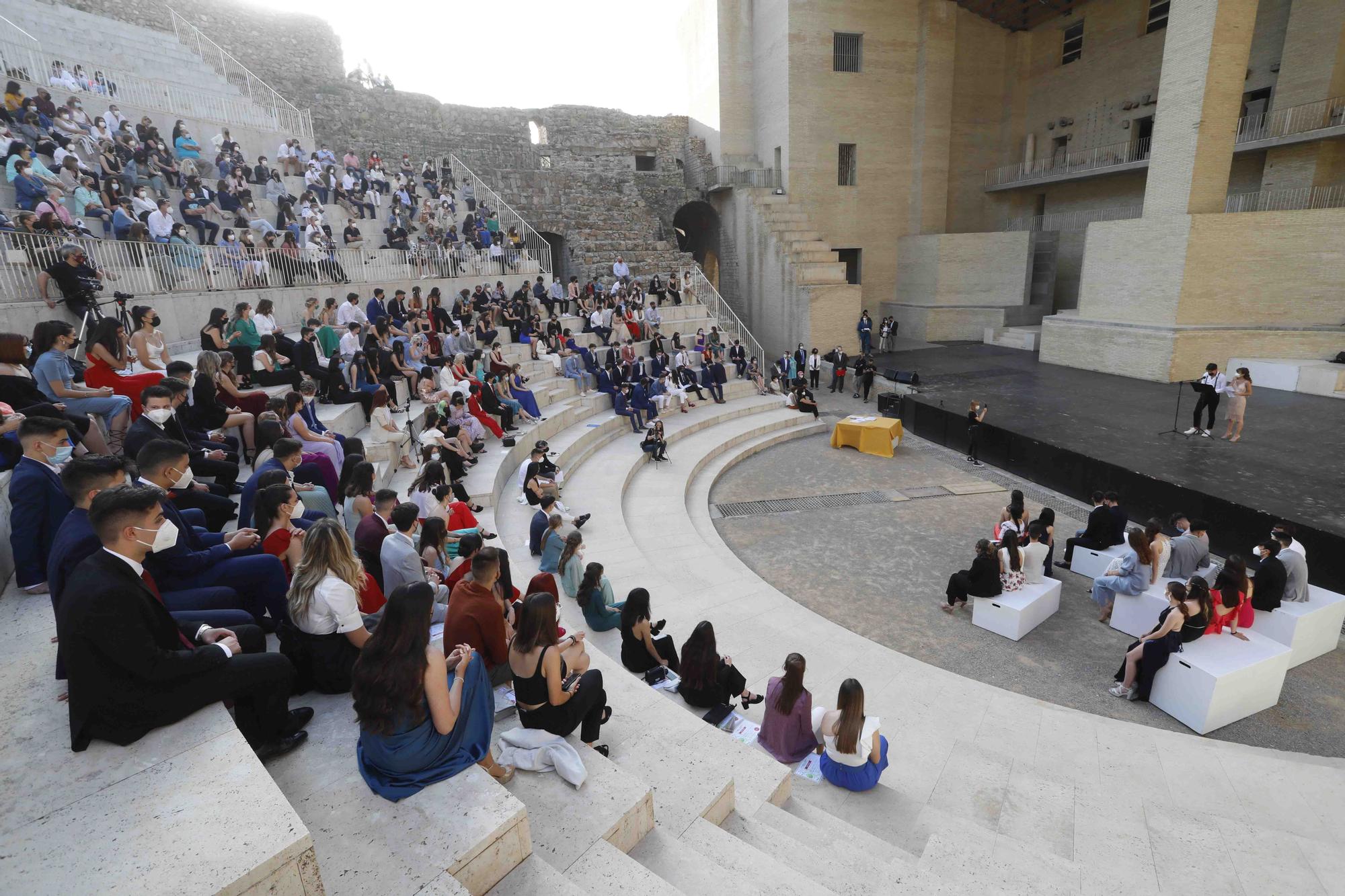 Graduación del IES Clot del Moro en el Teatro Romano de Sagunt.