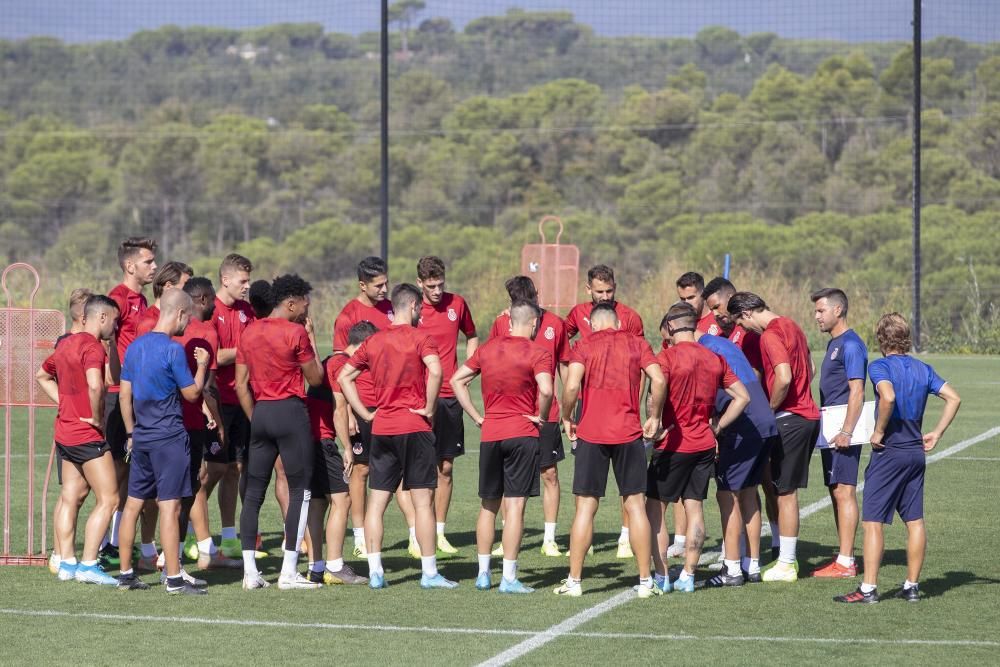 Entrenament del Girona FC