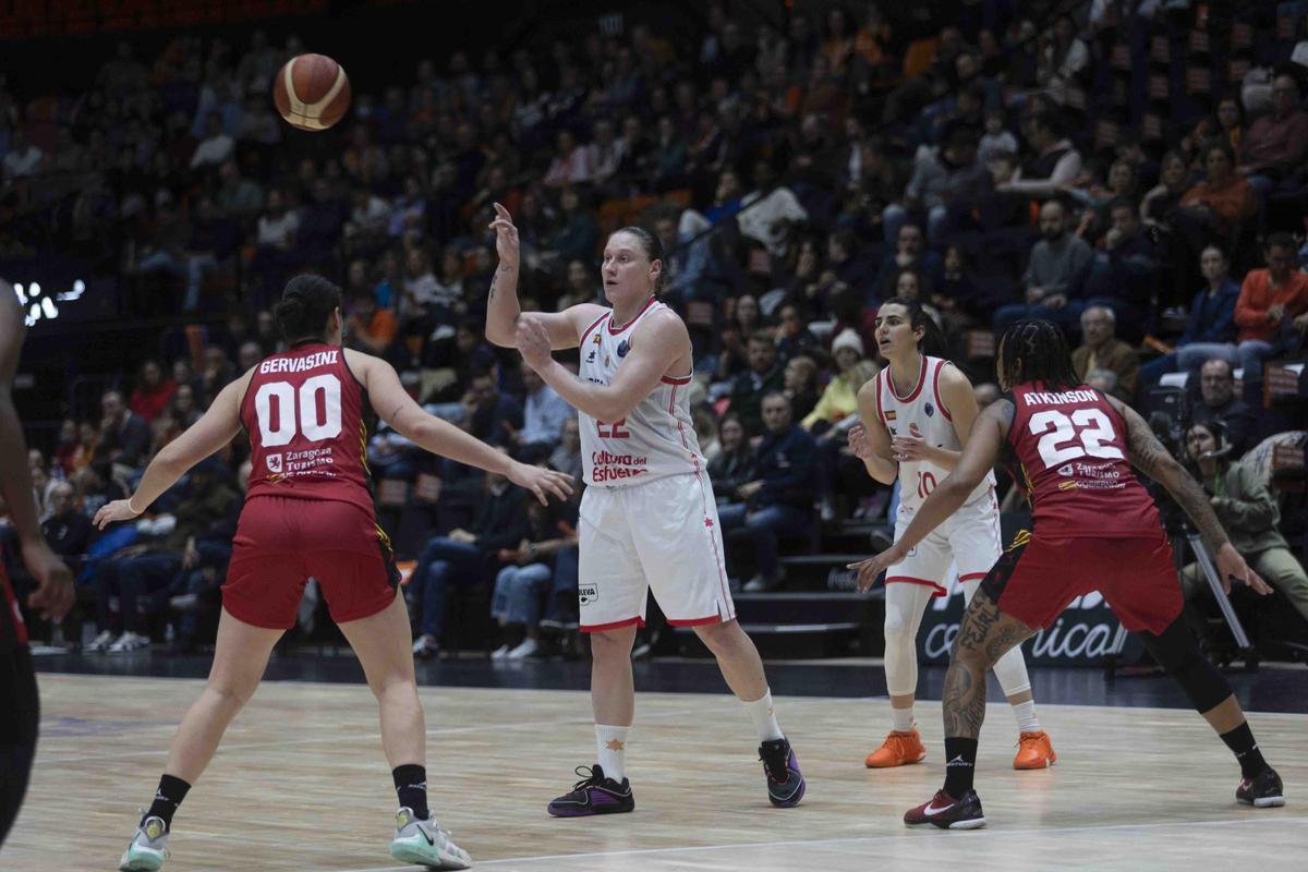 Valencia Basket - Casademont Zaragoza de Euroleague Women.