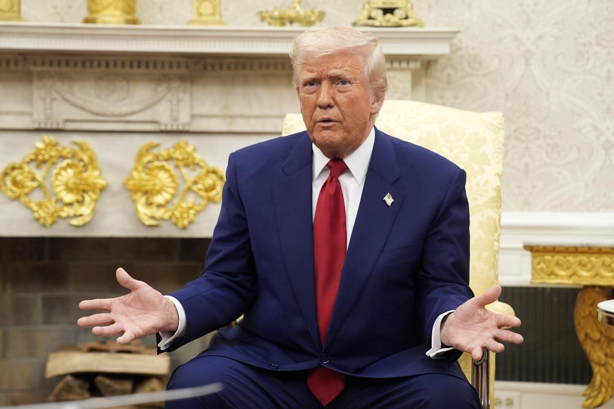 Donal Trump, presidente de los Estados Unidos.