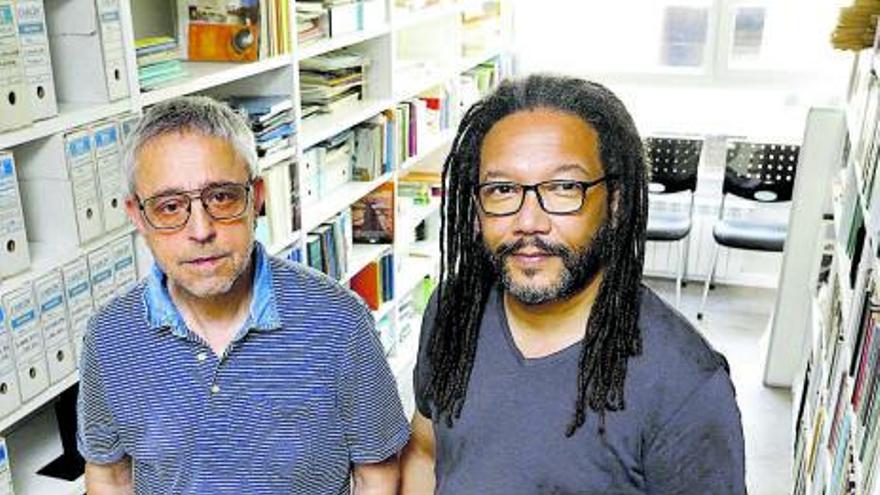 Manuel Pinos y Federico Abizanda. Investigadores de la Fundación SIP