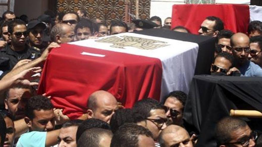 Los Hermanos Musulmanes celebran funerales