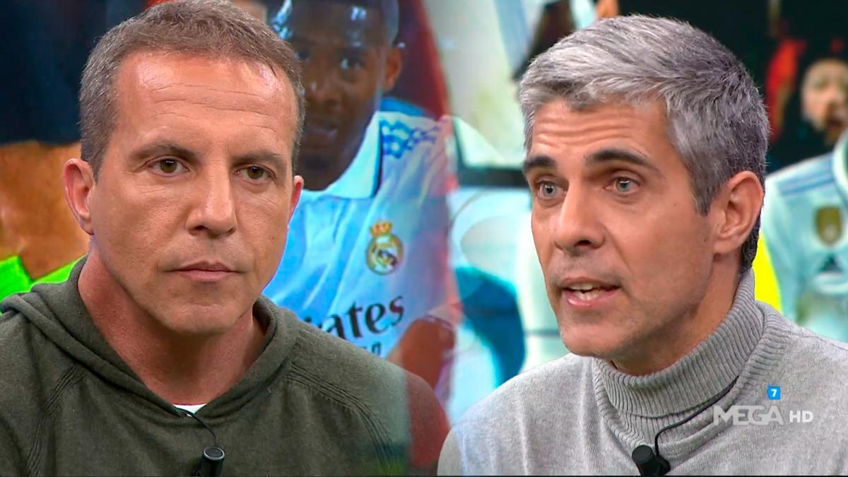 José Luis Sánchez, A Cristóbal Soria. “No es casualidad. Va en la camiseta  del Madrid”