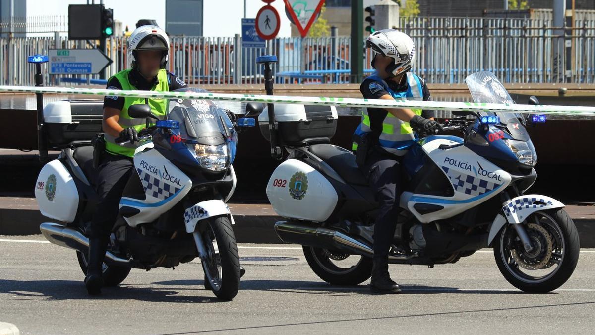 Dos policías locales de Ourense