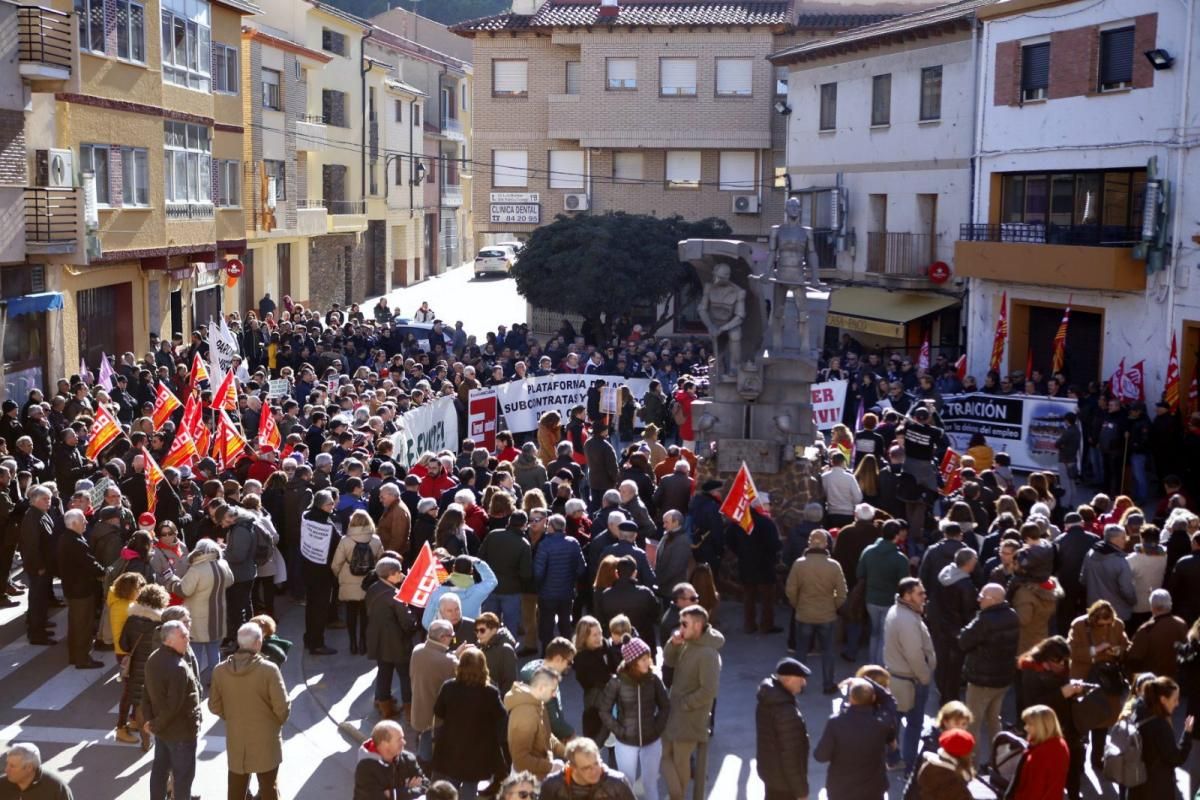 Manifestación en Andorra por una transición justa