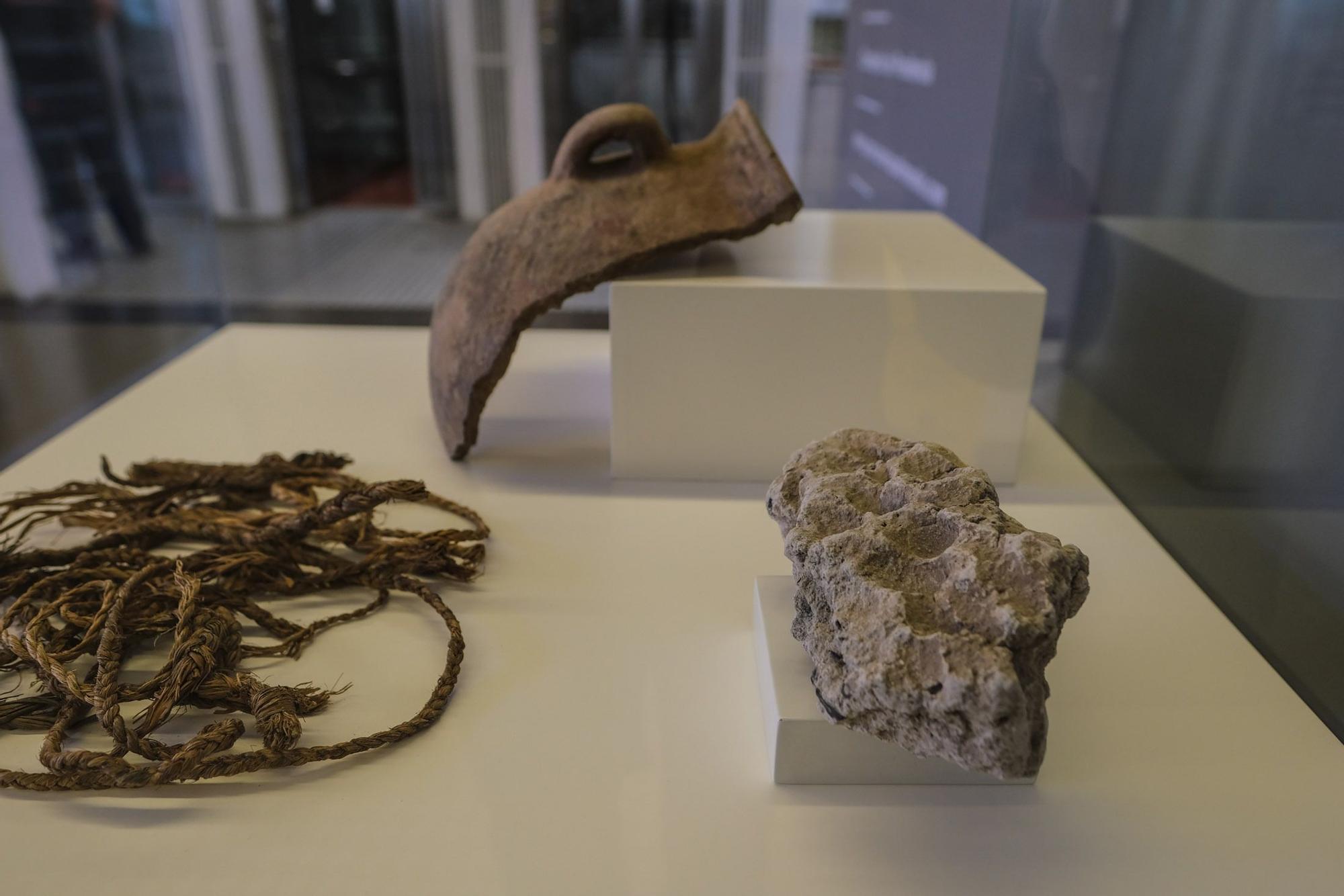 Hallan en Gran Canaria más de mil piezas arqueológicas