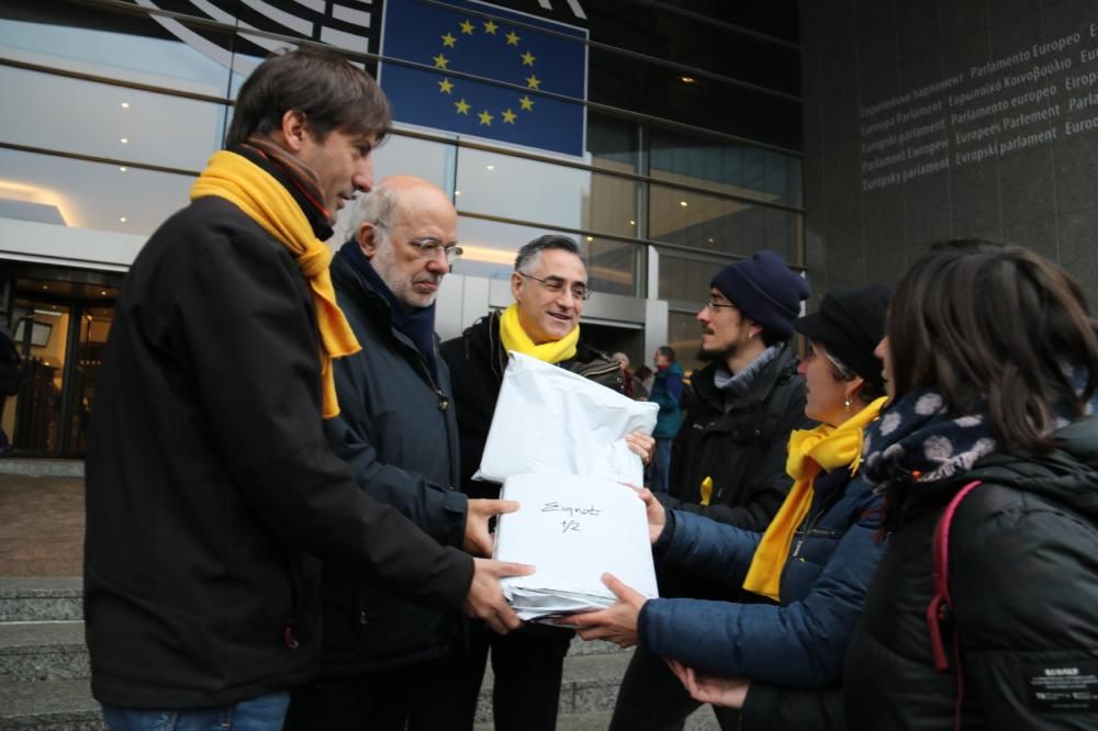 Manifestació independentista a Brussel·les