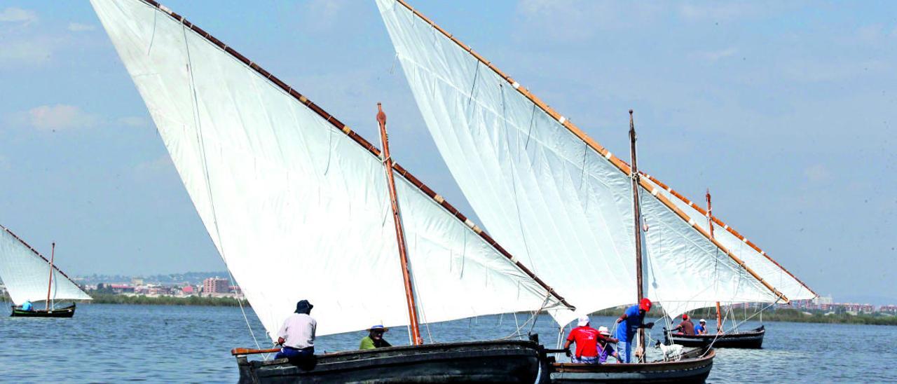 La vela latina vuelve a surcar l&#039;Albufera