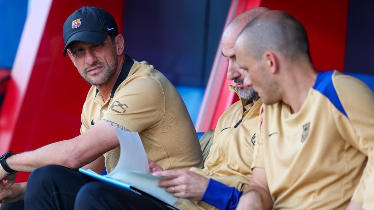 Fran Sánchez es una pieza clave del cuerpo técnico del Barça Atlètic