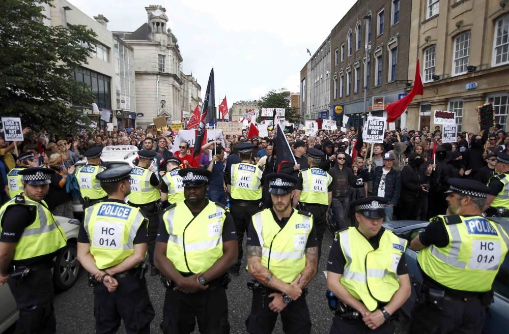 Miles de personas protestan en Londres contra el 'Brexit'