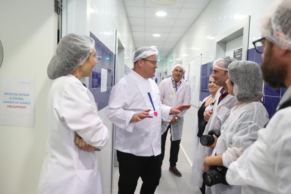 Pablo González-Conejero pone las tapas en el hospital Los Arcos