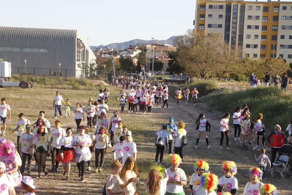 Sexta edición de la Holi Run en Cabezo de Torres