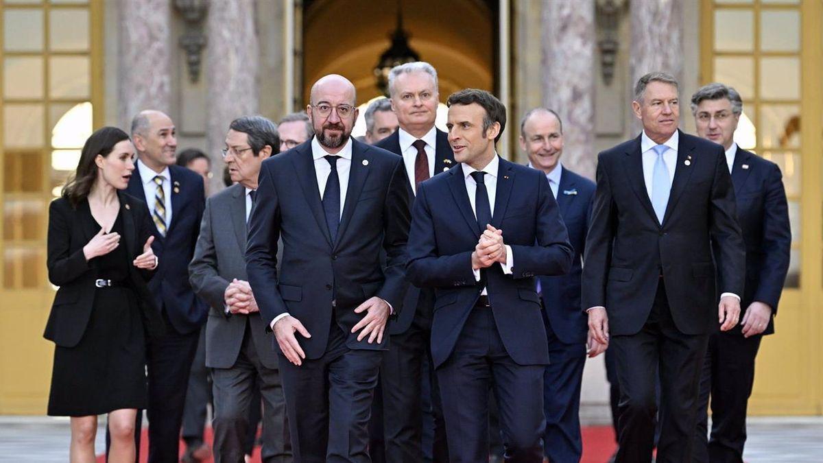 Cumbre de la UE en Versalles.