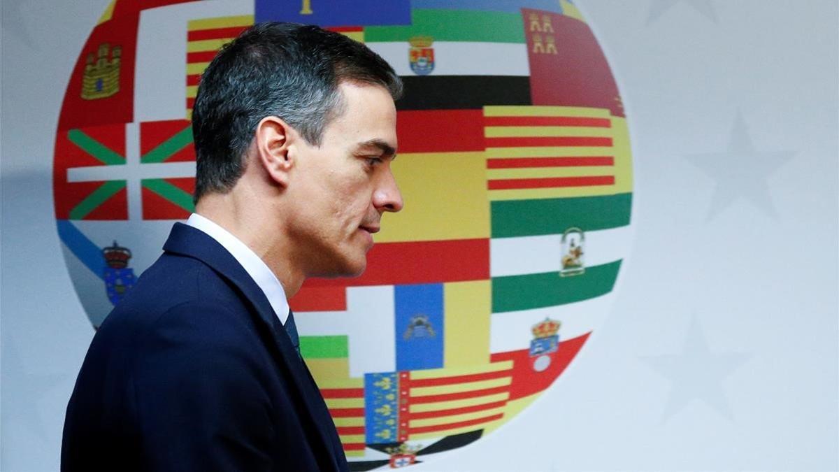 Pedro Sánchez, en Bruselas