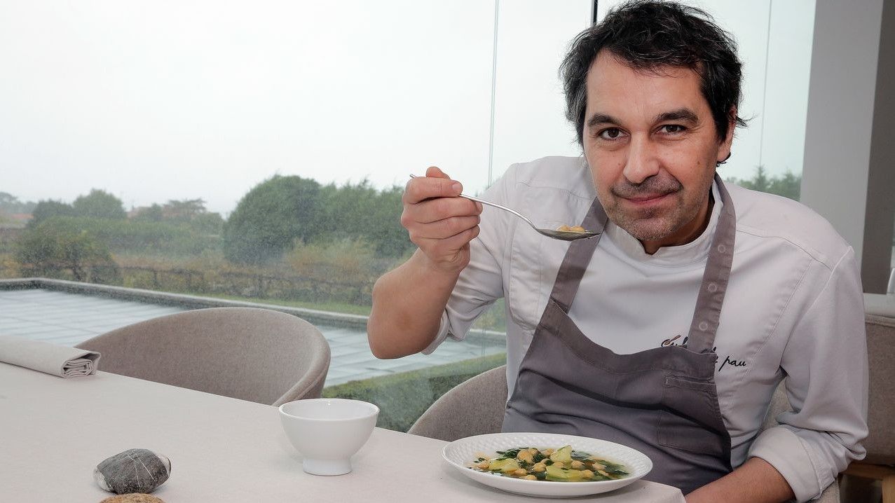 Javier Olleros, chef del restaurante Culler de Pau.