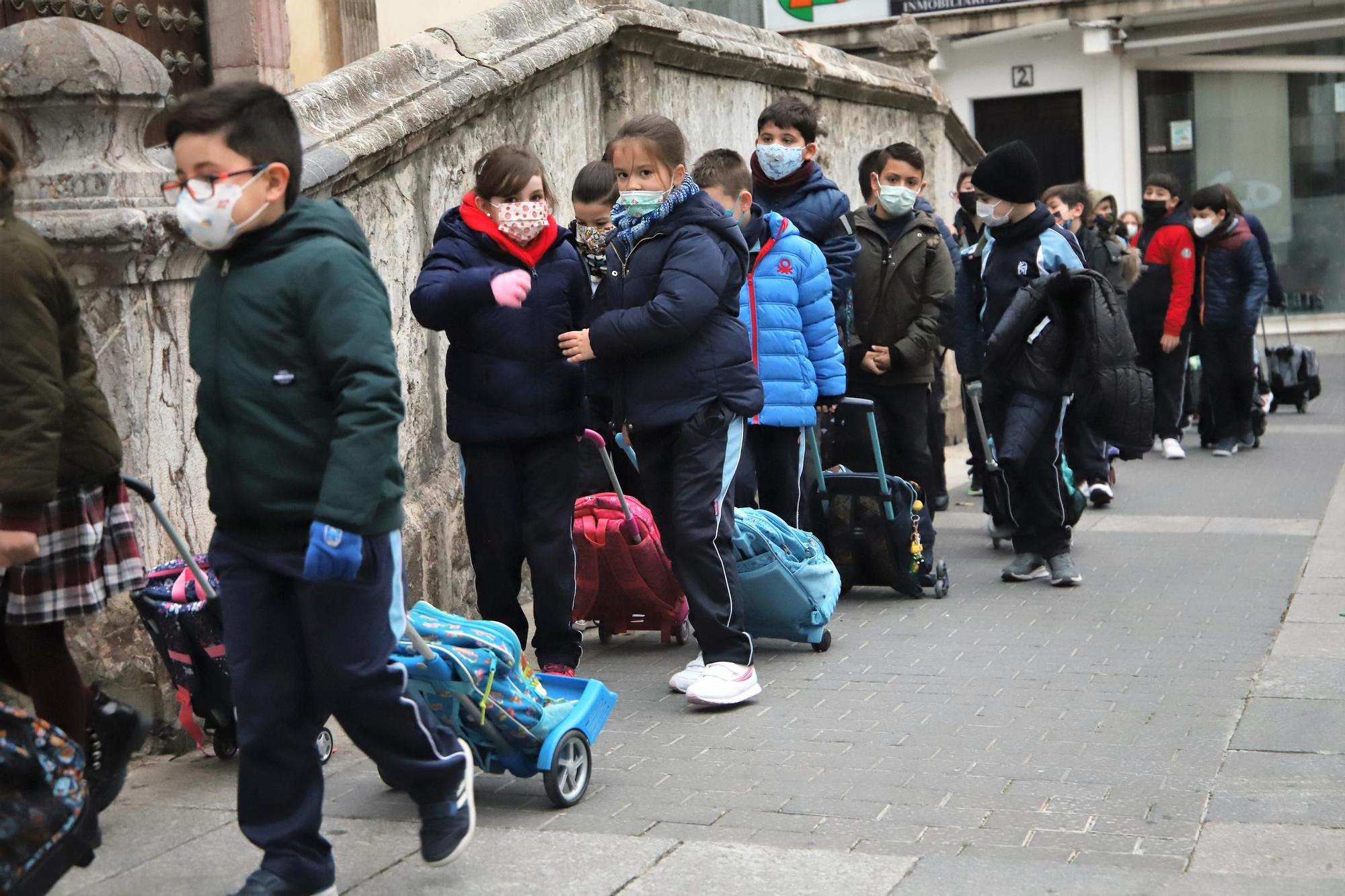 Vuelta al cole presencial tras la Navidad