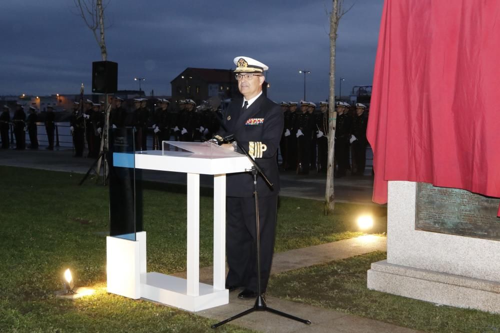 Vigo celebra el 500 aniversario de ka expedición de la primera vuelta al mundo en un acto solemne con arriado de bandera.