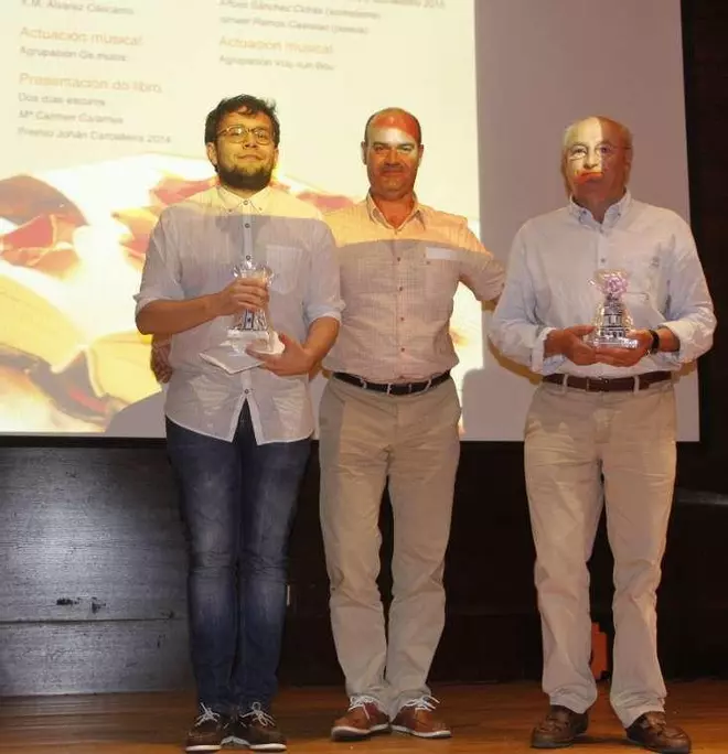 Ismael Ramos y Arturo Sánchez Cidrás reciben los Premios Johán Carballeira