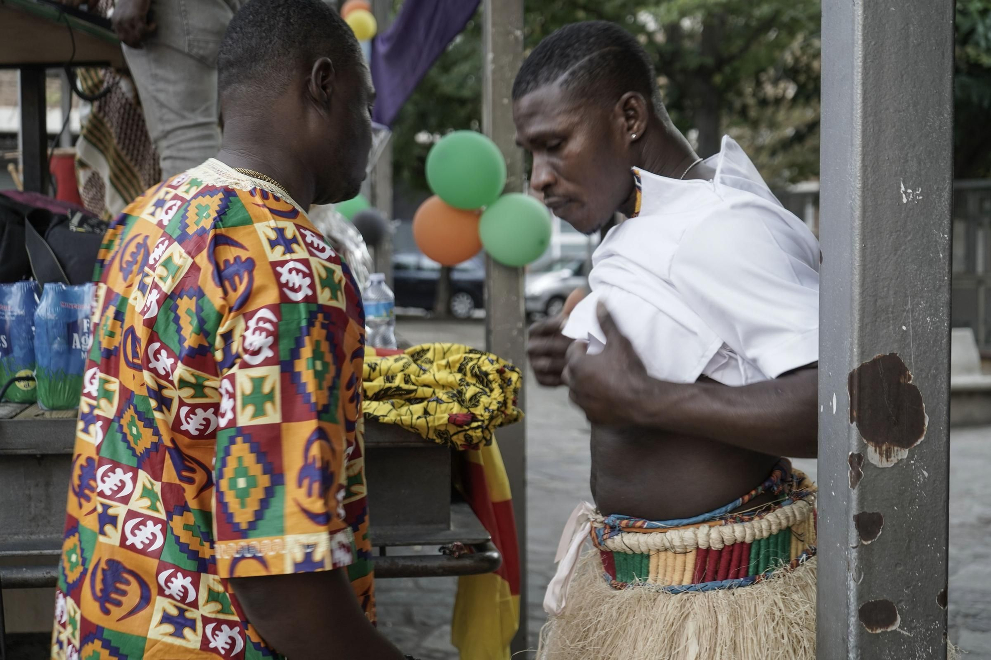 Totes les imatges de la festa solidària de la comunitat de Ghana