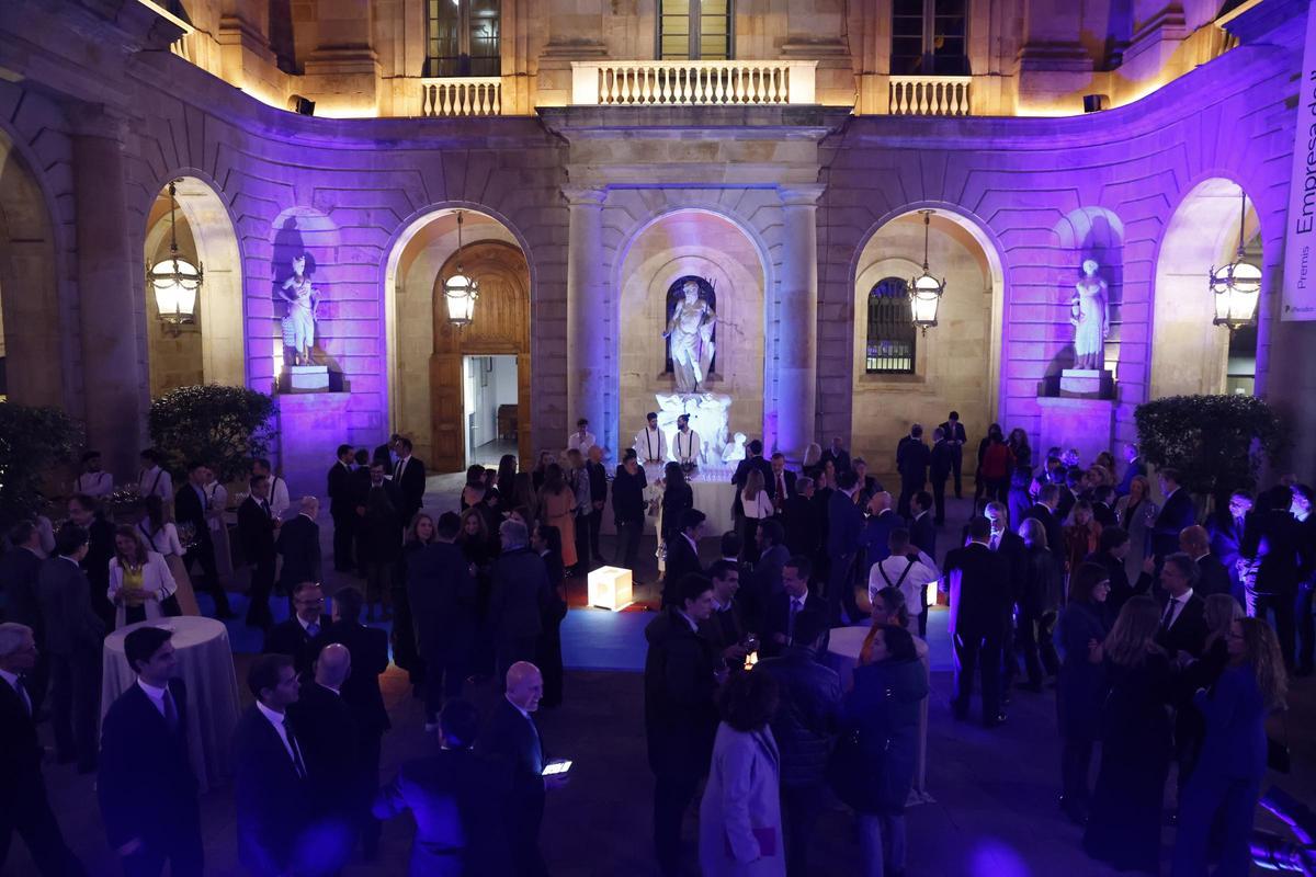 Ambiente en la gala de entrega de premios