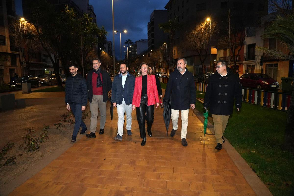 Inauguración del Forn del Pla tras su remodelación, este martes.