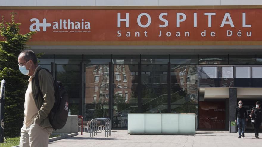 Exterior de l&#039;Hospital de Sant Joan de Déu de Manresa