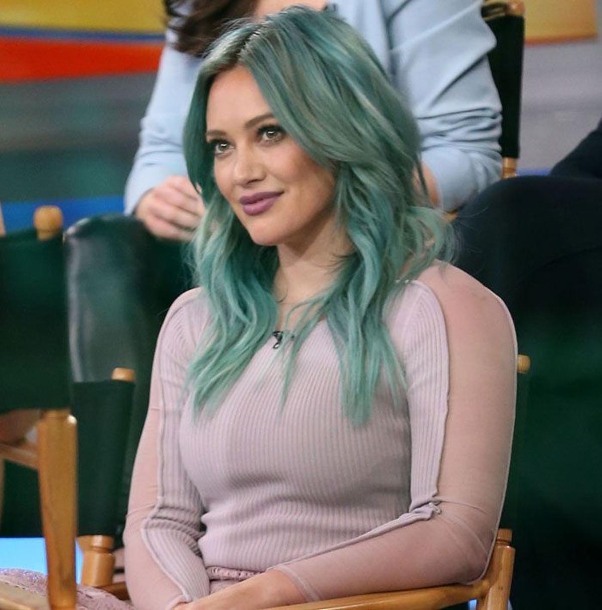 Hilary Duff, ahora de verde