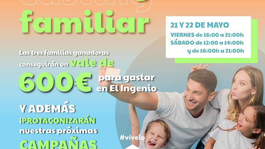 El Ingenio busca a tres familias para protagonizar sus futuras campañas