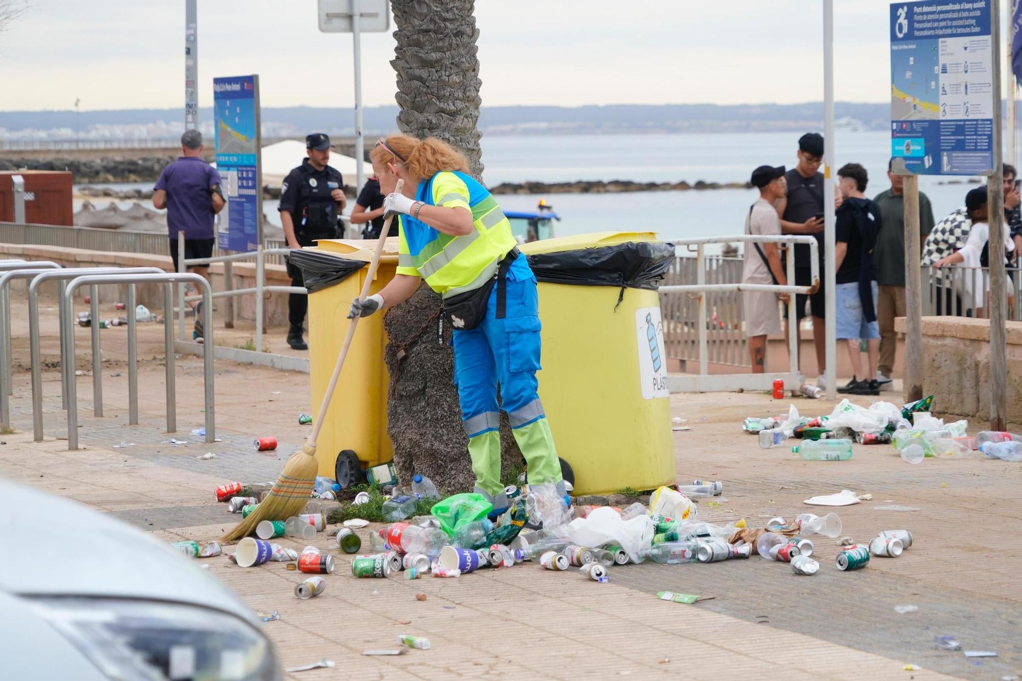 Palma celebra la Nit de Sant Joan sin incidentes