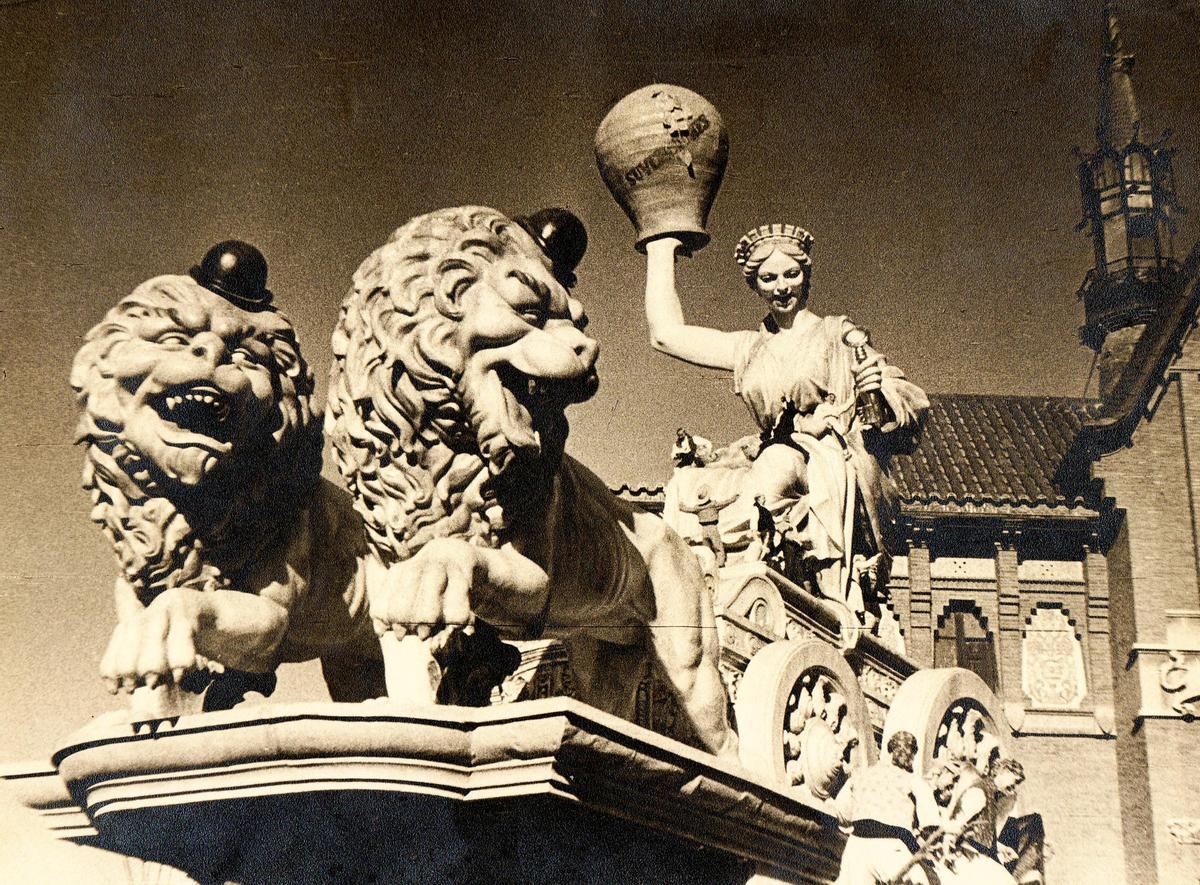 Falla de la Cibeles de 1954