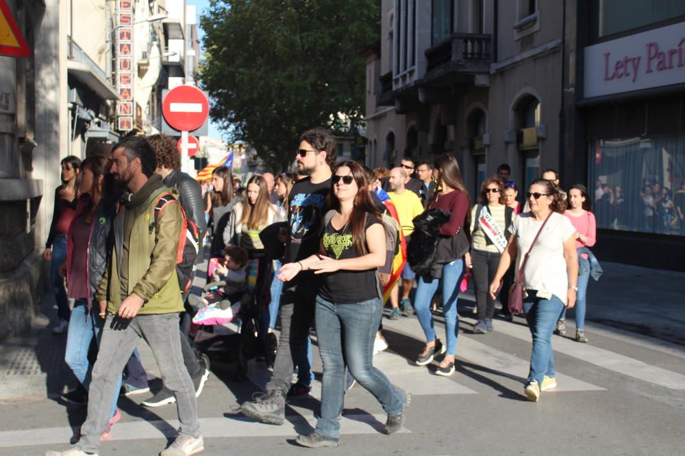 Manifestació a Figueres per la sentència de l''1-O