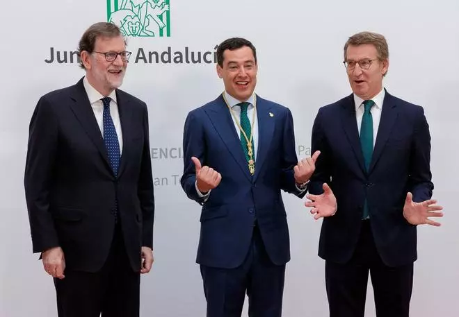 El PP ‘toma’ la posesión de Moreno y la convierte en un duro ataque contra Pedro Sánchez