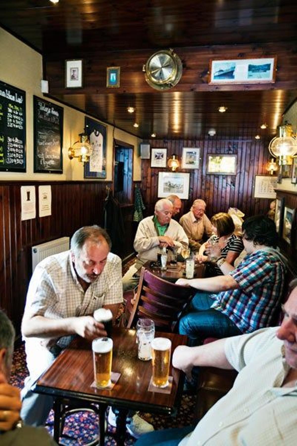 Típico pub en la ciudad de Dundee.