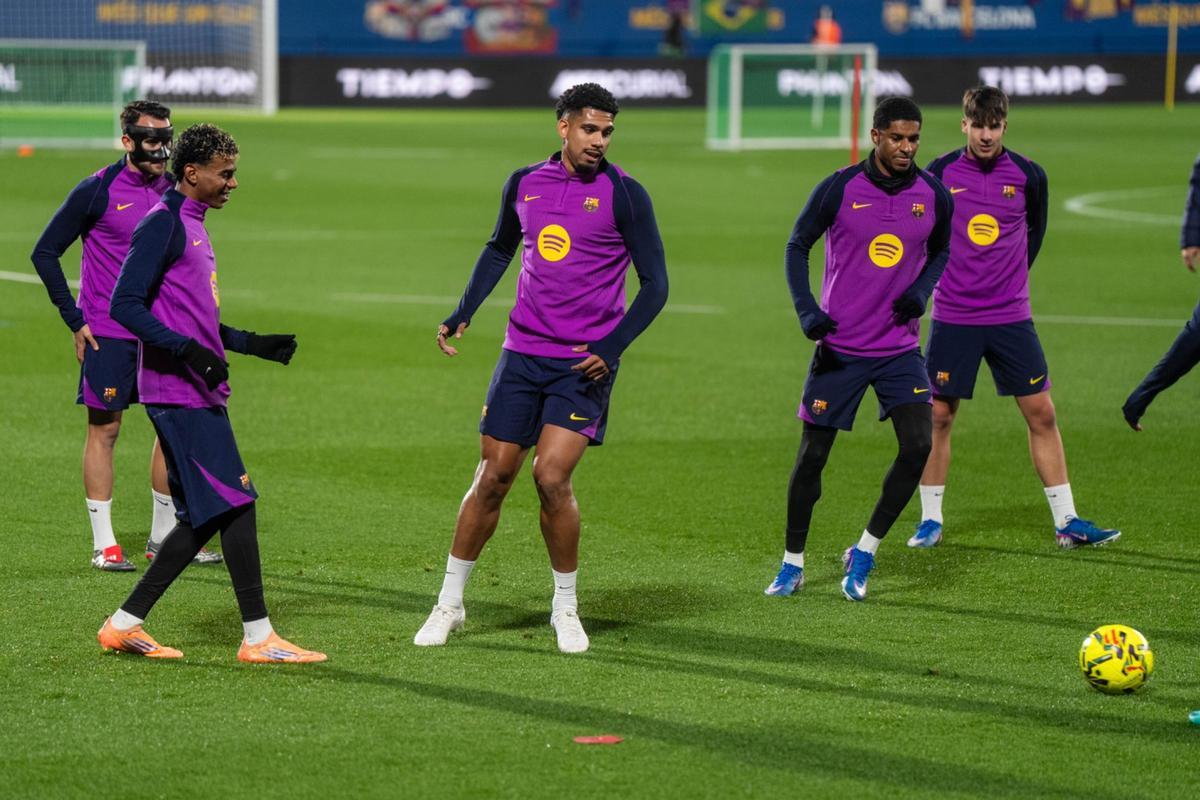 Momento durante el entrenamiento