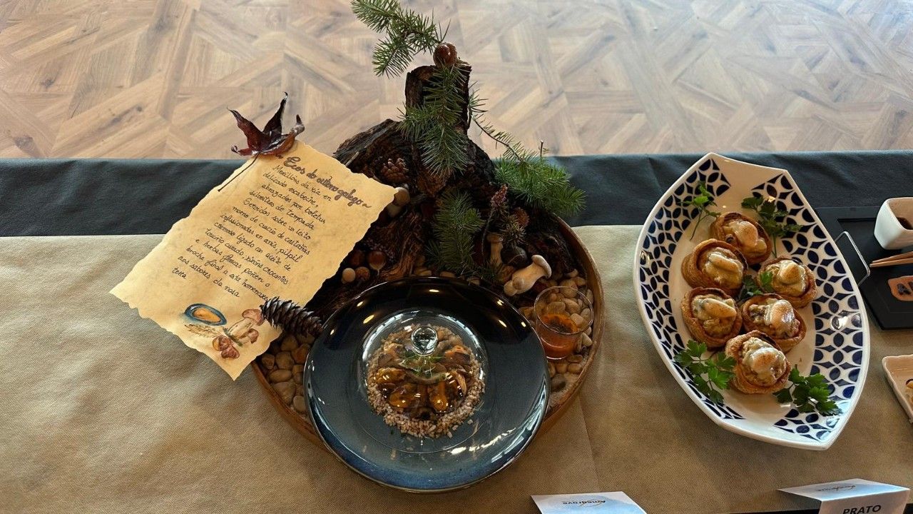 La Festa do Marisco de O Grove, esta mañana.