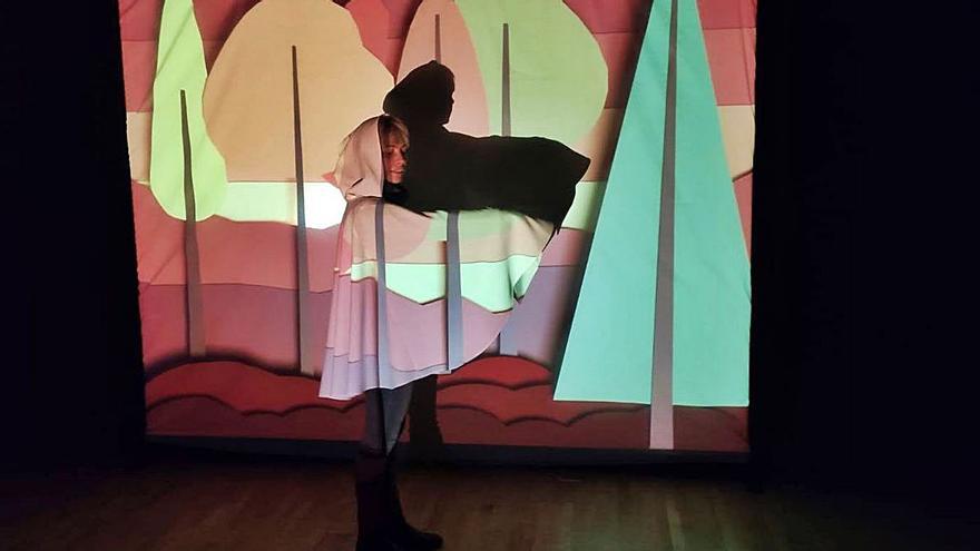 Unha escena de “Aibo”, que se estreará o sábado no Auditorio de Cangas. | // COMPAÑÍA ELÉCTRICA