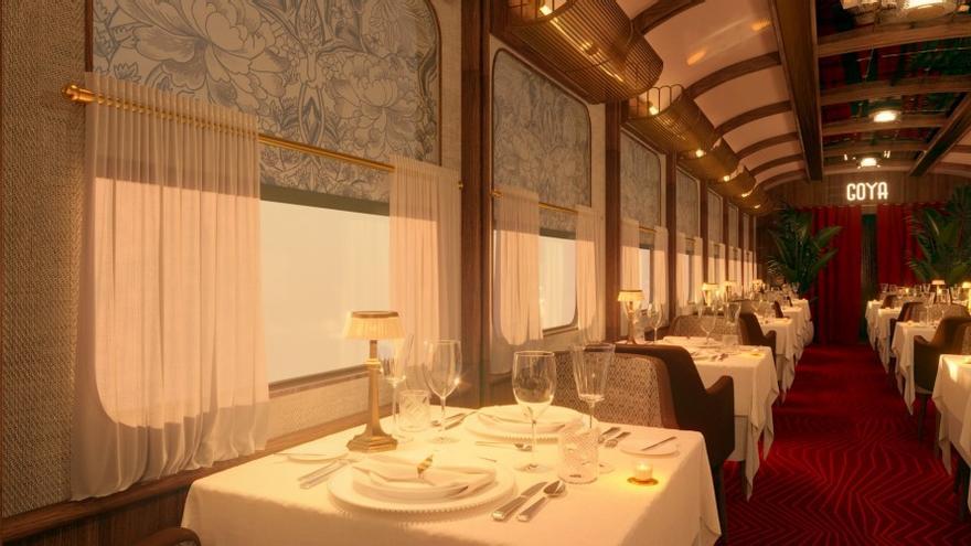 El hotel de lujo de Canfranc: cenar en un tren histórico en un &quot;viaje al pasado&quot;