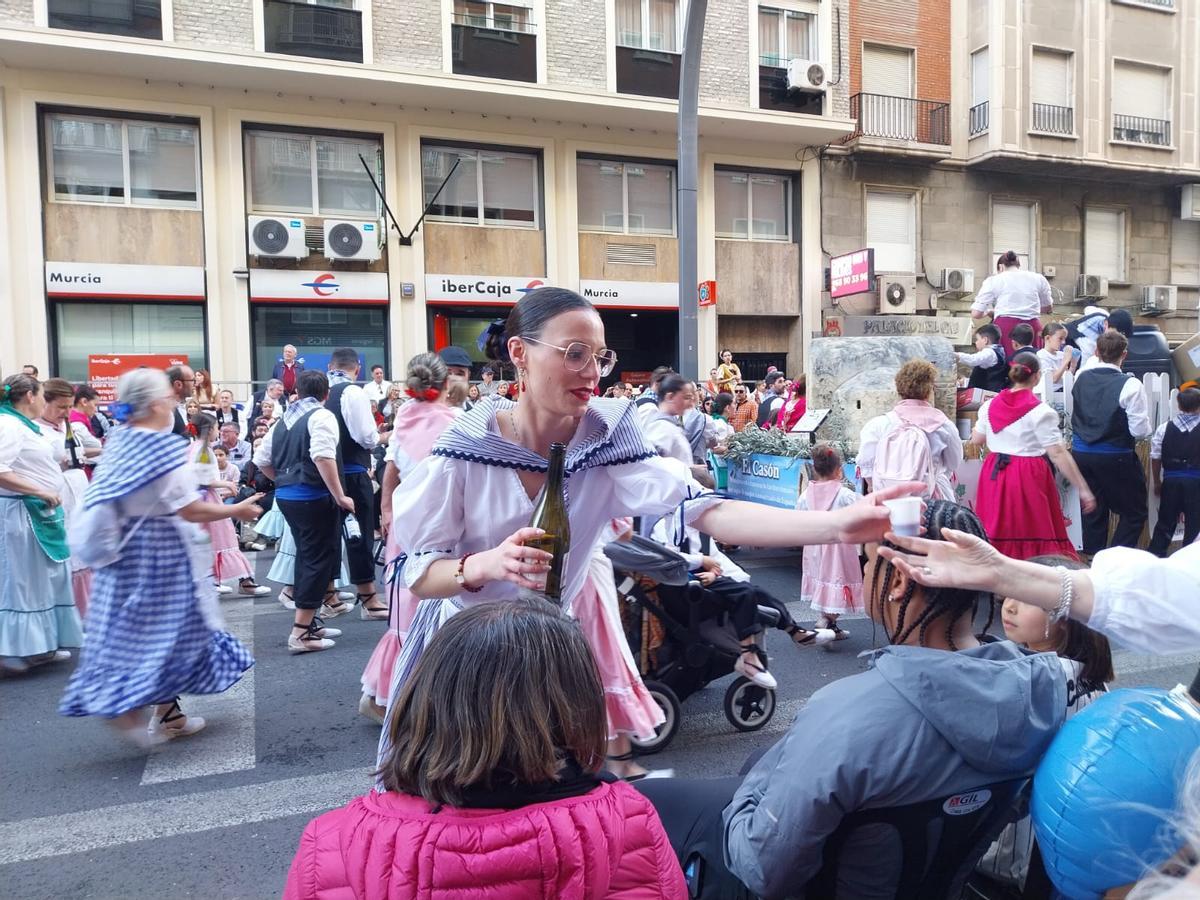 La Fiesta de la Vendimia se traslada a la capital desde Jumilla.
