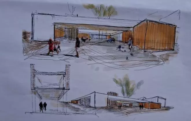 Los bocetos del nuevo colegio de educación especial de Dénia: la escuela soñada