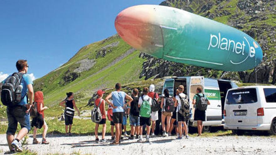 Hightech-Fluggerät: Nach dem Rhein-Abenteuer geht der ZDF-Zeppelin nun auf Mallorca in die Luft