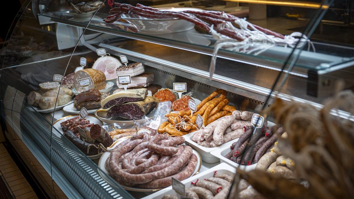 Una vitrina de Provisions Gresca.